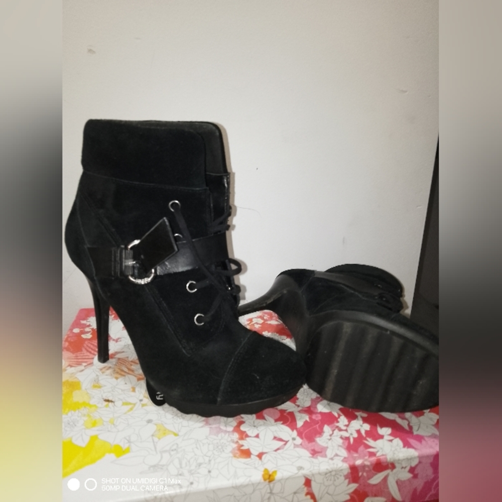 Black booties